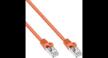 InLine® Patchkabel, S-FTP, Cat. 5e, oranje, 3m