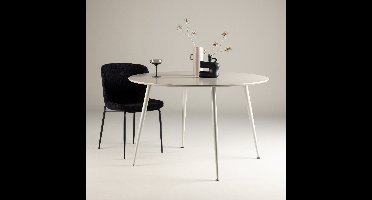 Fjôrd Eettafel Plaza Rond Ø120cm Beige