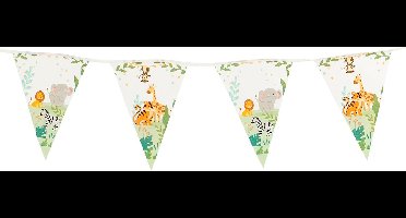 Vlaggenlijn Jungledieren, 3,5mtr.