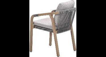Garden Impressions Alora lounge dining stoel - grey sand