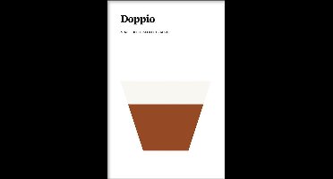 Walljar - Doppio - Muurdecoratie - Poster