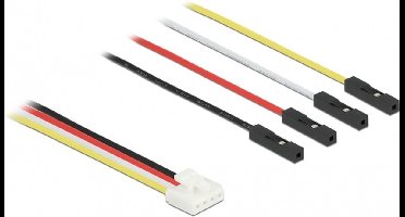 IOT Grove 4-pins (m) - 4x Dupont jumper (v) kabel - 0,05 meter