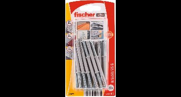 Fischer 045477 N 5 x 50/25 S K NV Spijkerplug 50 mm 5 mm 1 set(s)