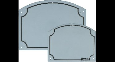 VPlast Schrijfbord – 11 x 13 cm – Stal Accessoires – Paardenstal – Op te hangen – Minimalistisch – Weersbestendig – Kunststof