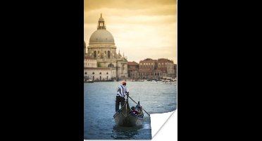 Rode kater in het gras Glas 60x40 cm - Foto print op Glas (Plexiglas wanddecoratie)