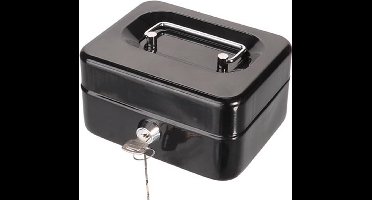 Perel Geldkluisje - met uitneembare muntbak - 11.5 x 15.5 x 8 cm