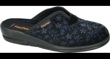 Fischer -Dames - blauw donker - pantoffels - maat 42