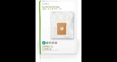 Stofzuigerzak - 4 Stuks - Synthetisch - Meest verkocht voor: AEG - Wit