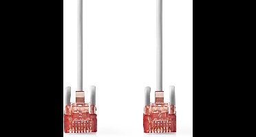 Nedis CAT6 Netwerkkabel - RJ45 Male - RJ45 Male - U/UTP - 1.50 m - Rond - PVC - Grijs - Envelop