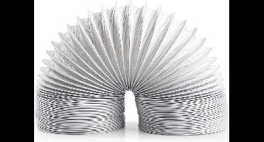 Nedis PVC Luchtafvoerslang - 100 mm - 1.50 m - Geschikt voor: Luchtventilatie / Wasdrogers - Wit