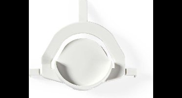 Nedis Plakvoetjes - Blister - Wit - 4 Stuks