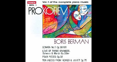 Boris Berman - Prokofiev: Piano Music Vol 1 (CD)