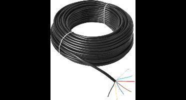 ProPlus Aanhangwagenkabel - 7-polig - 7 x 1,5 mm² - PVC - Zwart - Prijs per meter