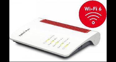 FRITZ!Box 7530 - Router - Mesh - WiFi Versterker - WiFi 6 - Dual-Band