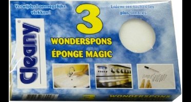 Cleany Wonderspons 3 stuks