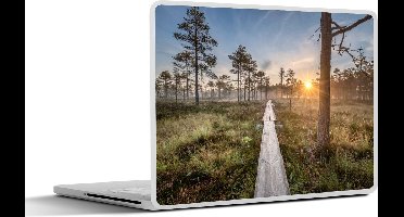 Laptop sticker - 11.6 inch - Bos - Moeras - Boom - 30x21cm - Laptopstickers - Laptop skin - Cover