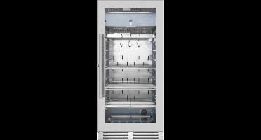 HENDI Dry aging kast – 233L – energiezuinig glas – UVC-sterilisatie – 1-25 °C – 595x760x1270 mm