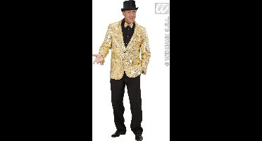 Pailletten Jas Goud Man
