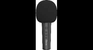 Qware - karaoke microfoon zwart