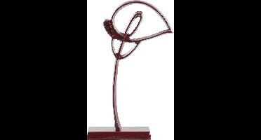 Light & Living - Ornament CALLA - 19x8x38cm - Rood