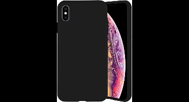 Beline Siliconen Hoesje Redmi Note 9 Pro zwart/zwart Xiaomi