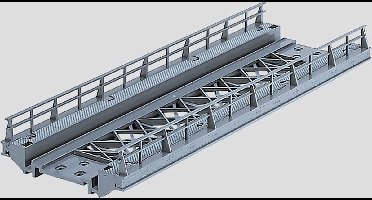 Märklin 07268 H0 Oprit 1 spoor H0 Märklin K-rails (zonder ballastbed), H0 Märklin M-rails