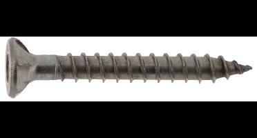 Wurth - ASSY 4 A2 CSMR hardhout rvs VD vzk freeskop RW - ASSY® 4 A2 CSMR hardhout A2 roestvast staal blank voldraad verzonken freeskop - x 100 st - Interne aandrijving RW20