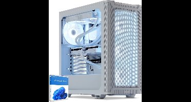 Sedatech Advanced Gaming PC Waterkoeling Premium White Edition • AMD Ryzen 9 7900X 12x 4.7GHz • Geforce RTX5070 • 32Gb DDR5 • 2Tb SSD M.2 • WiFi • Bluetooth, USB C • Windows 11 • Desktop computer