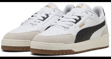 PUMA Shuffle Downtown OG Unisex Sneakers - PUMA White-PUMA Black-Vapor Gray