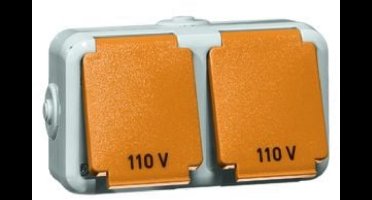 PEHA D 6682/15 US WAB PEH WCD OPB IP54 USA 125 V 2 - wandcontactdoos