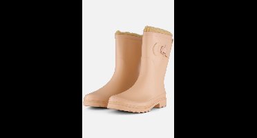 Gevoerde dames regenlaarzen roze - Maat 38 - 100% Waterdicht