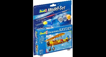 Revell Modelbouwpakket Militaire voertuigen - 64676 Stearman Kaydet Plane - Model Set Plastic - 1:72 - Modelbouw