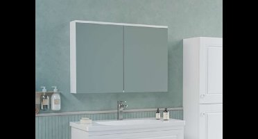 SPIEGELKAST | WIT 75 CM