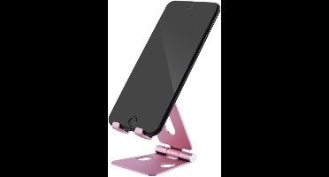 Eko, Opvouwbare tafelstandaard voor smartphones en tablets 270° draaibaar, Roze