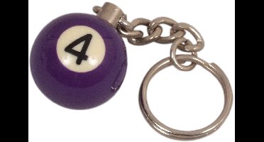 Sleutelhanger poolball 25 mm Nr. 4