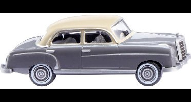 Wiking 014002 H0 Auto Mercedes Benz 220, basisgrijs/elfeenbeige