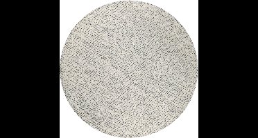 Wecon home - Hamptons THIRTYTWO - Laagpolig vloerkleed - 200 cm rond - Terra / Groen / Crème -