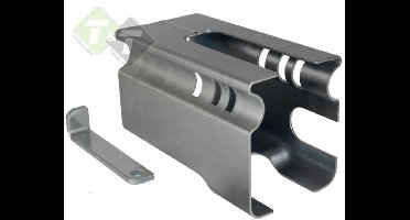 Disselslot koker luxe model - 210x110x130 mm - Overdekslot