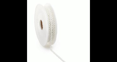 Kraaltjes cadeaulint Wit 2 mm / 10 mtr.