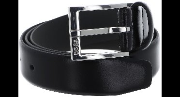 BOSS Leren Riem Elloy-Pc Sz30 Belt W100 Black Zwart