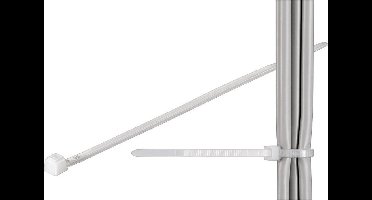 Tie-wraps 900 x 12mm / transparant (10 stuks)