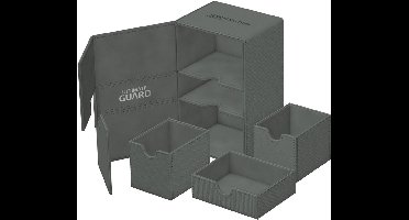 Twin Flip`n`Tray 160+ XenoSkin Monocolor Grey (Ultimate Guard) (Storage Box)