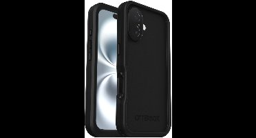 Otterbox Rugged Case hoesje geschikt voor iPhone 16 - Zwart - Kunststof