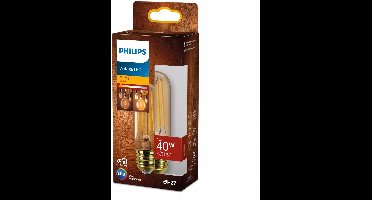 Philips Filamentlamp amber 40W T32 E27