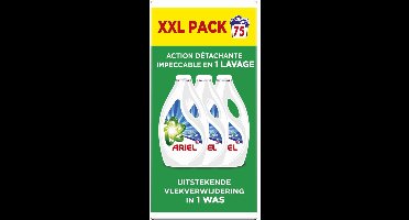 Ariel Vloeibaar Wasmiddel Alpine 75 Wasbeurten - 3375 ml