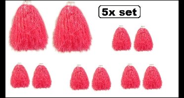 5x Cheerball set  ringgreep roze