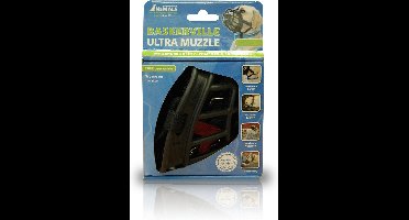 Baskerville Ultra Muzzle - Muilkorf - Maat 3 - Zwart - Omtrek Snuit 28 cm