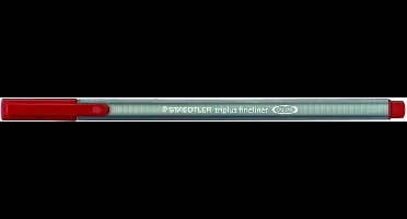 Staedtler Triplus Fineliner 0.3 mm | Karmijnrood