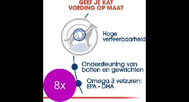 Royal Canin Maxi Ageing 8+ Natvoer - Hondenvoer - 8 x 10x140 g