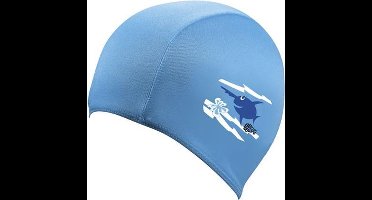BECO-SEALIFE® badmuts voor kinderen - BLAUW - textiel badmuts voor kinderen - One Size